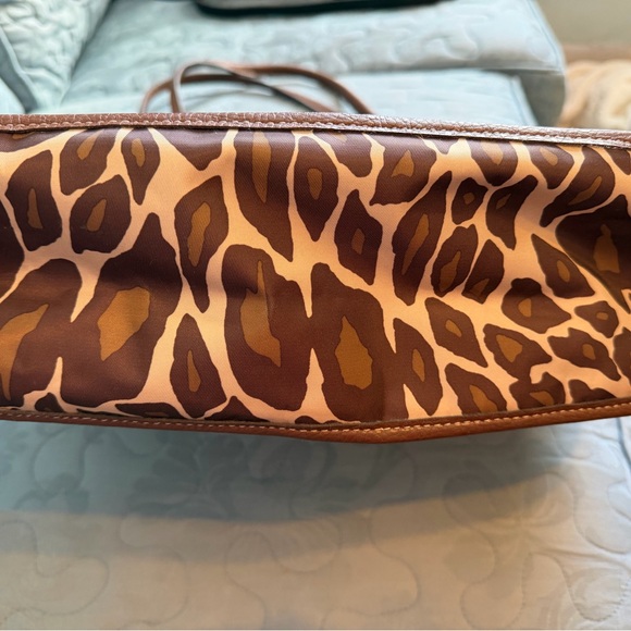 Nine West Brown Animal Camo Print Purse/Bag, Great Condition - Picture 8 of 11